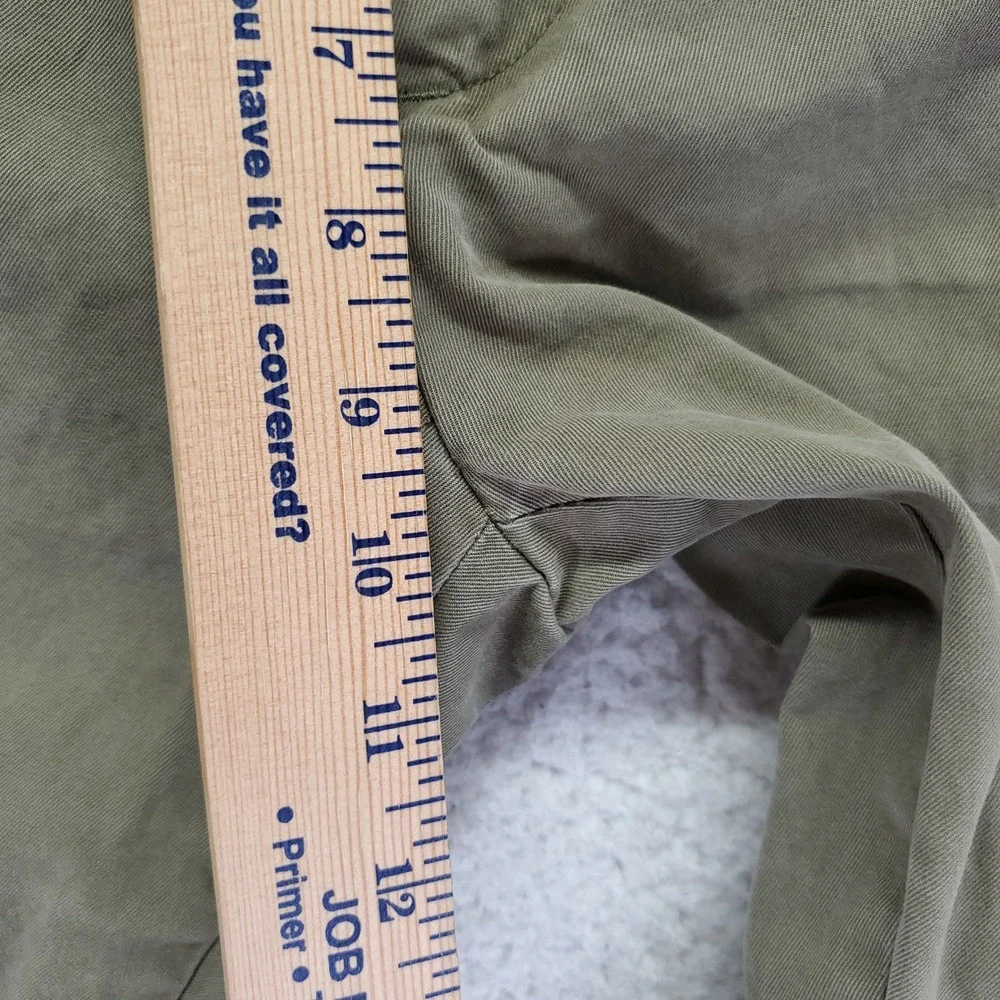 Banana Republic Emerson Chino Pants Mens 32x30 Olive Green Straight Leg Cotton